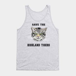 Save the Highland Tigers Tank Top